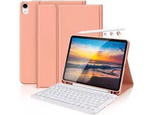 KBCASE for iPad Air 11 inch (M3/M2) 2025/2024 Case with Keyboard, Keyboard Case for iPad Air 5th/4th Gen/for iPad Pro 11 2018, Detachable Wireless Keyboard Tablet Case with Pencil Holder(Champagne) KBCASE for iPad Air 11 inch (M3/M2) 2025/2024 Case with Keyboard, Keyboard Case for iPad Air 5th/4th Gen/for iPad Pro 11 2018, Detachable Wireless Keyboard Tablet Case with Pencil Holder(Champagne)