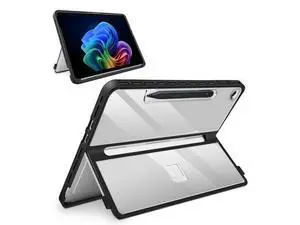 SSSGRGB Protective Case for Microsoft Surface Pro 12 inch 2025 ^^ Fall-Resistant Cover Compatible with Built-in Kickstand & Magnetic Slim Pen Storage & Type Cover Keyboard ^^ Transparent SSSGRGB Protective Case for Microsoft Surface Pro 12 inch 2025 ^^ Fall-Resistant Cover Compatible with Built-in Kickstand & Magnetic Slim Pen Storage & Type Cover Keyboard ^^ Transparent