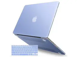 IBENZER Compatible with MacBook Pro 15 Inch Case 2015 2014 2013 2012 A1398, Hard Shell Case with Keyboard Cover for Old Version Apple Mac Pro Retina 15, Serenity Blue, R1501SRL+1 IBENZER Compatible with MacBook Pro 15 Inch Case 2015 2014 2013 2012 A1398, Hard Shell Case with Keyboard Cover for Old Version Apple Mac Pro Retina 15, Serenity Blue, R1501SRL+1