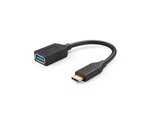 CableCreation 2-Pack USB Female to USB C Adapter 0.5FT/0.15m, Braided USB C to USB A Female Adapter OTG 5Gbps Data, USB A to C Cable for MacBook Pro Air, Galaxy S22, S22 Ultra, S20 etc, Black CableCreation 2-Pack USB Female to USB C Adapter 0.5FT/0.15m, Braided USB C to USB A Female Adapter OTG 5Gbps Data, USB A to C Cable for MacBook Pro Air, Galaxy S22, S22 Ultra, S20 etc, Black