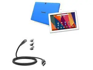 BoxWave Cable Compatible with Tanoshi 2-in-1 Kids Computer - MagnetoSnap PD AllCharge Cable (100W), Magnet Charging Braided USB Type-C Micro - Jet Black BoxWave Cable Compatible with Tanoshi 2-in-1 Kids Computer - MagnetoSnap PD AllCharge Cable (100W), Magnet Charging Braided USB Type-C Micro - Jet Black