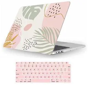 Fancity Compatible with MacBook Air 13 Inch Case 2021 2020 2019 2018 Release with Touch ID, A2337 M1 Chip / A2179 / A1932 Air 13 Hard Plastic Shell Protective Case with Keyboard Cover, Flow Leaf Fancity Compatible with MacBook Air 13 Inch Case 2021 2020 2019 2018 Release with Touch ID, A2337 M1 Chip / A2179 / A1932 Air 13 Hard Plastic Shell Protective Case with Keyboard Cover, Flow Leaf