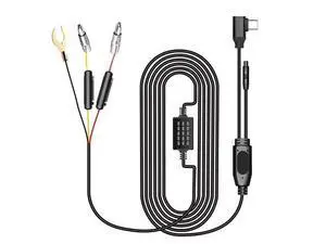 Mirror Dash Cam Hardwire Kit for INSEETECH 10.88" 3-Channel Mirror Dash Cam, 24H Parking Mode Monitoring, 12-24V to 5V, Mini USB, Low Voltage Protection to Prevent Battery Power Outages Mirror Dash Cam Hardwire Kit for INSEETECH 10.88" 3-Channel Mirror Dash Cam, 24H Parking Mode Monitoring, 12-24V to 5V, Mini USB, Low Voltage Protection to Prevent Battery Power Outages