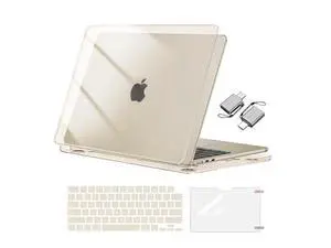 MOSISO Compatible with MacBook Air 13 inch Case 2025 2024 2023 2022 M4 A3240 M3 A3113 M2 A2681, Plastic Hard Shell&Keyboard Cover&Screen Film&Type C for MacBook Air 13.6 inch Case, Crystal Starlight MOSISO Compatible with MacBook Air 13 inch Case 2025 2024 2023 2022 M4 A3240 M3 A3113 M2 A2681, Plastic Hard Shell&Keyboard Cover&Screen Film&Type C for MacBook Air 13.6 inch Case, Crystal Starlight