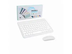 Small Bluetooth Keyboard and Mouse Combo,Ultra-Slim Ultra Slim Portable Cordless Wireless Keyboard for Android Tablet Cell Phone Smartphone iPhone iPad Mini Pro Air Windows Surface(White) Small Bluetooth Keyboard and Mouse Combo,Ultra-Slim Ultra Slim Portable Cordless Wireless Keyboard for Android Tablet Cell Phone Smartphone iPhone iPad Mini Pro Air Windows Surface(White)