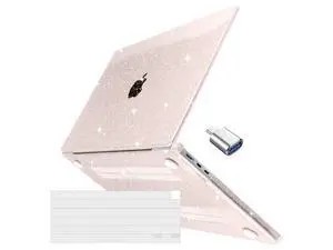 Batianda Compatible with M4 Chip MacBook Air 13 inch Case 2025 2024 2022 Model A3240 A3113 M3 A2681 M2 Crystal Clear Bling Plastic Protective Hard Shell Case Soft TPU Keyboard Cover, Starlight Batianda Compatible with M4 Chip MacBook Air 13 inch Case 2025 2024 2022 Model A3240 A3113 M3 A2681 M2 Crystal Clear Bling Plastic Protective Hard Shell Case Soft TPU Keyboard Cover, Starlight