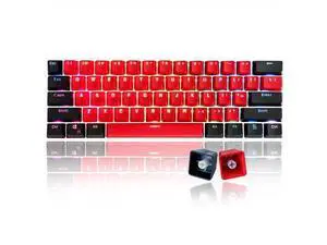 GTSP 61 Red Keycaps 60 Percent Keycap Set PBT OEM Ducky Keycap with Key Puller Fit for Cherry MX switches Mechanical Gaming Keyboard (Milan A GTSP 61 Red Keycaps 60 Percent Keycap Set PBT OEM Ducky Keycap with Key Puller Fit for Cherry MX switches Mechanical Gaming Keyboard (Milan A