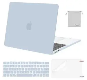 MOSISO Compatible with MacBook Pro 13 inch Case M2 2025, 2024, 2023, 2022-2016 A2338 M1 A2251 A2289 A2159 A1989 A1708 A1706, Plastic Hard Shell&Keyboard Cover&Screen Film&Storage Bag, Baby Blue MOSISO Compatible with MacBook Pro 13 inch Case M2 2025, 2024, 2023, 2022-2016 A2338 M1 A2251 A2289 A2159 A1989 A1708 A1706, Plastic Hard Shell&Keyboard Cover&Screen Film&Storage Bag, Baby Blue