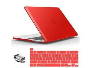 IBENZER Compatible with 2025 2024 M2 MacBook Pro 13 Inch Case 2025-2016 M1 A2338 A2289 A2251 A2159 A1989 A1706 A1708, Hard Shell Case&Keyboard Cover&Type C for Mac Pro 13, Red,T13RD+1TC IBENZER Compatible with 2025 2024 M2 MacBook Pro 13 Inch Case 2025-2016 M1 A2338 A2289 A2251 A2159 A1989 A1706 A1708, Hard Shell Case&Keyboard Cover&Type C for Mac Pro 13, Red,T13RD+1TC