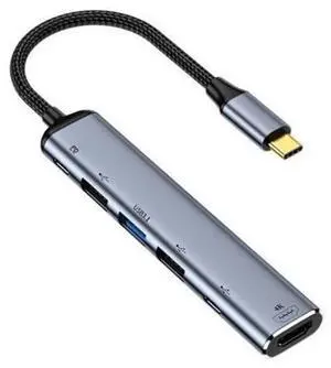 Chenyang USB C HUB,USB Type C to HDMI 4K 60hz 3 USB A Data Ports HUB Converter HDTV Multiport Adapter with 100W PD Power Port Chenyang USB C HUB,USB Type C to HDMI 4K 60hz 3 USB A Data Ports HUB Converter HDTV Multiport Adapter with 100W PD Power Port