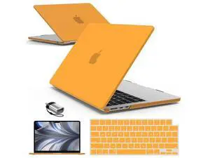 IBENZER Compatible with 2025 2024 2023 2022 MacBook Air 13 inch Case M4 A3240 M3 A3113 M2 A2681, Hardshell Case & KeyboardCover & ScreenFilm & Type-C for Mac Air 13.6, Marigold, AT13-KK-MAGD+2TC IBENZER Compatible with 2025 2024 2023 2022 MacBook Air 13 inch Case M4 A3240 M3 A3113 M2 A2681, Hardshell Case & KeyboardCover & ScreenFilm & Type-C for Mac Air 13.6, Marigold, AT13-KK-MAGD+2TC