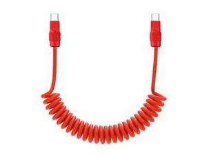 chubbycable Curly Chubby Retractable Fast Charging Cable 120W Coiled Charger Cord for Car Durable USB C Cable Compatible with iPhone 17-15 Series, Red+Red, Type-C to Type-C, 2.13FT-6.56FT chubbycable Curly Chubby Retractable Fast Charging Cable 120W Coiled Charger Cord for Car Durable USB C Cable Compatible with iPhone 17-15 Series, Red+Red, Type-C to Type-C, 2.13FT-6.56FT