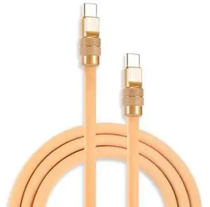 chubbycable Chubby 2.0 Fast Charging Cable Durable Soft Silicone USB C Cable 240W Extra Thick Charger Cord Compatible with iPhone 17-15 Series iPad, Desert+Desert, Type-C to Type-C, 3.3 FT chubbycable Chubby 2.0 Fast Charging Cable Durable Soft Silicone USB C Cable 240W Extra Thick Charger Cord Compatible with iPhone 17-15 Series iPad, Desert+Desert, Type-C to Type-C, 3.3 FT