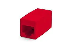 trueCABLE Cat6A Inline Coupler, Unshielded (UTP), PoE++ (4PPoE), UL Listed, ETL Verified, ANSI/TIA 568-2.D Cat 6A Performance Compliant, Female to Female RJ45 Couplers, Red, 12 Pack trueCABLE Cat6A Inline Coupler, Unshielded (UTP), PoE++ (4PPoE), UL Listed, ETL Verified, ANSI/TIA 568-2.D Cat 6A Performance Compliant, Female to Female RJ45 Couplers, Red, 12 Pack