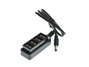 DRRI 2.5mm DC to 4 Port Female Splitter Hub Power Cable for Camcorder/Camera DRRI 2.5mm DC to 4 Port Female Splitter Hub Power Cable for Camcorder/Camera
