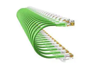 10Gsupxsel Cat6a Patch Cables 1ft (24 Pack) Slim, Cat6 Ethernet Patch Cable Pure Copper, Flexible Cat 6 Patch Cable 550MHZ 10G, Space-Saving Cat 6A Network Cables for Patch Panel, Green 10Gsupxsel Cat6a Patch Cables 1ft (24 Pack) Slim, Cat6 Ethernet Patch Cable Pure Copper, Flexible Cat 6 Patch Cable 550MHZ 10G, Space-Saving Cat 6A Network Cables for Patch Panel, Green