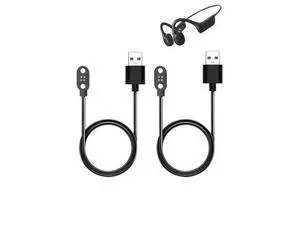 WUNIAK Charging Cable for SilisoundTek Bone Conduction Swimming Headphones S800, Magnetic USB Charging Cable USB Flexible Accessories for SilisoundTek S800 (2 Pack) WUNIAK Charging Cable for SilisoundTek Bone Conduction Swimming Headphones S800, Magnetic USB Charging Cable USB Flexible Accessories for SilisoundTek S800 (2 Pack)