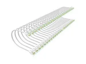 Xcftaud Cat 6 Patch Cables 2 feet (24Pack), Slim Cat6a Ethernet Patch Cable 10Gbps 550Mhz, UTP Pure Copper Patch Cables Cat6, Flexible Thin Cat6a Patch Cable for Network Devices Setup, White Xcftaud Cat 6 Patch Cables 2 feet (24Pack), Slim Cat6a Ethernet Patch Cable 10Gbps 550Mhz, UTP Pure Copper Patch Cables Cat6, Flexible Thin Cat6a Patch Cable for Network Devices Setup, White