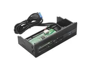 Front Panel USB 3.0 6 Port, PC Internal Reader with USB 3.0 Port, M2//MS/XD/CF/TF Reader for 5.25" Computer Case Front Bay Front Panel USB 3.0 6 Port, PC Internal Reader with USB 3.0 Port, M2//MS/XD/CF/TF Reader for 5.25" Computer Case Front Bay