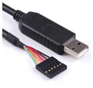 6Pin FT232RL FT232 Module Compatible with A-r-d-u-i-n-o USB to T-T-L U-A-R-T Serial Wire Adapter RS232 Download Cable Module (Size : 6FT, Color : 5V VCC-5V-TTL Level) 6Pin FT232RL FT232 Module Compatible with A-r-d-u-i-n-o USB to T-T-L U-A-R-T Serial Wire Adapter RS232 Download Cable Module (Size : 6FT, Color : 5V VCC-5V-TTL Level)