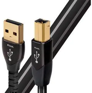 AudioQuest 0.75 m Pearl USB A > B High-Definition Audio Cable AudioQuest 0.75 m Pearl USB A > B High-Definition Audio Cable