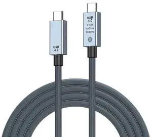 4 40Gbps USB4 Cable USB Type C to C 240W Fast Cable(1.5m) 4 40Gbps USB4 Cable USB Type C to C 240W Fast Cable(1.5m)