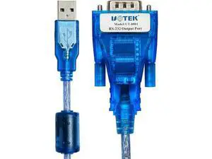 UT-8801 USB to RS232 Interface Converter 9-pins Adapter FT232 Chipset Cable Win7 Win10 Linux(Screw Type,3 Meters) UT-8801 USB to RS232 Interface Converter 9-pins Adapter FT232 Chipset Cable Win7 Win10 Linux(Screw Type,3 Meters)