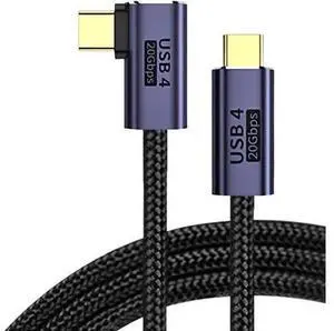 8K 100W USB 4.0 Type C to C Cable Super Fast for S24 S25 Data Video 1M 2M 300cm(2m,Elbow) 8K 100W USB 4.0 Type C to C Cable Super Fast for S24 S25 Data Video 1M 2M 300cm(2m,Elbow)