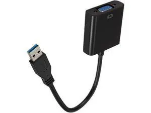 USB 3.0 to VGA Adapter Video Graphic Card Display External Cable Adapter Male USB 3.0 to Female VGA Connector for PC HDTV 1080P USB 3.0 to VGA Adapter Video Graphic Card Display External Cable Adapter Male USB 3.0 to Female VGA Connector for PC HDTV 1080P