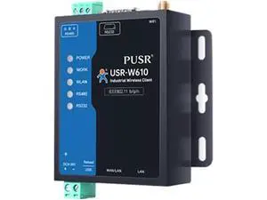 (Qualcomm Version USR-W610Serial RS485 RS232 to Wi·Fi Modbus Gateway Dual-Port Ethernet Converter (Qualcomm Version USR-W610Serial RS485 RS232 to Wi·Fi Modbus Gateway Dual-Port Ethernet Converter