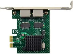 A23F-BCM5718 Gigabit Server Network Card PCI Express X1 Dual Port Network Adapter Card WOL PXE VLAN A23F-BCM5718 Gigabit Server Network Card PCI Express X1 Dual Port Network Adapter Card WOL PXE VLAN