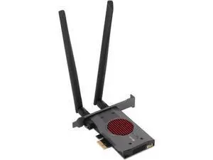 BE200 PCIe Card, 8774Mbps Tri Band 2.4G / 5G / 6G Network Card, Bluetooth 5.4 Network Card Adapter with 2 Antennae for / 11 Linux BE200 PCIe Card, 8774Mbps Tri Band 2.4G / 5G / 6G Network Card, Bluetooth 5.4 Network Card Adapter with 2 Antennae for / 11 Linux