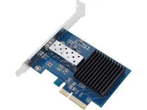 Generic 10Gbps PCIe Network Card, High Speed Server Fiber Optic Network Adapter with Single SFP Port & PCI Express X4 for Window Generic 10Gbps PCIe Network Card, High Speed Server Fiber Optic Network Adapter with Single SFP Port & PCI Express X4 for Window