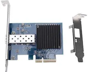 10Gbps PCIe X4 NIC Network Card, Fiber Optic Network Card with Single SFP Port, Ethernet LAN Adapter for Meeting The Demands of Networking 10Gbps PCIe X4 NIC Network Card, Fiber Optic Network Card with Single SFP Port, Ethernet LAN Adapter for Meeting The Demands of Networking