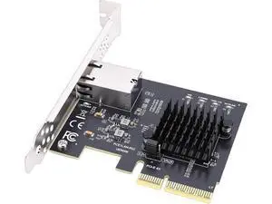 PCIe 4X Gigabit Network Card, 10Gbps Ethernet Adapter with RTL8127AT Chip, for Desktop Server PC NAS Data Center Gaming PCIe 4X Gigabit Network Card, 10Gbps Ethernet Adapter with RTL8127AT Chip, for Desktop Server PC NAS Data Center Gaming