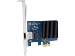10G PCIe Network Card, RTL8127 Chipset 10Gbps Ethernet Adapter with 6 Speed Options 10G 5G 2.5G 1G 100Mbps 10Mbps, for Server PCI Express Gen 4 x1 10G PCIe Network Card, RTL8127 Chipset 10Gbps Ethernet Adapter with 6 Speed Options 10G 5G 2.5G 1G 100Mbps 10Mbps, for Server PCI Express Gen 4 x1
