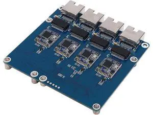 2.5G PCIe Network Adapter, 10 100 1000 2500Mbps, Ethernet Expansion Board, Plug & Play, Quad Port LAN Card, Multi Gigabit PCI Express NIC 2.5G PCIe Network Adapter, 10 100 1000 2500Mbps, Ethernet Expansion Board, Plug & Play, Quad Port LAN Card, Multi Gigabit PCI Express NIC