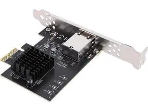10Gb PCIe X1 Network Card, Ethernet Adapter with PCIe 4.0 and Realtek RTL8127AT Controller, Compatible with X1 X8 X16, for Wins 10 and 11 10Gb PCIe X1 Network Card, Ethernet Adapter with PCIe 4.0 and Realtek RTL8127AT Controller, Compatible with X1 X8 X16, for Wins 10 and 11