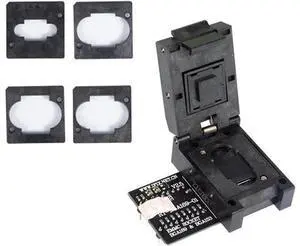 RT-BGA169-01 BGA169 / BGA153 EMMC Adapter V2.5 with 4Pcs BGA Bounding Box for RT809H Programmer, 500299603 RT-BGA169-01 BGA169 / BGA153 EMMC Adapter V2.5 with 4Pcs BGA Bounding Box for RT809H Programmer, 500299603