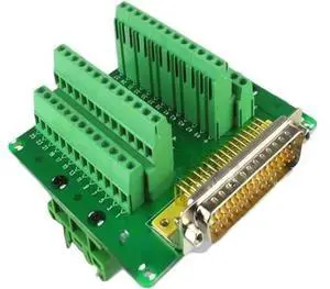 DB50 50 Pin DR-50 Male Female Terminal Module Breakout Board Adapter Connector(DB50 Female) DB50 50 Pin DR-50 Male Female Terminal Module Breakout Board Adapter Connector(DB50 Female)