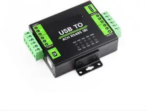 Industrial Isolated USB to 4Ch RS485 Converter (B) 26545 CH344L Chip, Multi Protection Circuits, Multi Systems Support Industrial Isolated USB to 4Ch RS485 Converter (B) 26545 CH344L Chip, Multi Protection Circuits, Multi Systems Support