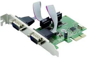 Conceptronic SRC01G RS-232 Interface Card and Adapter Internal - Accessory (PCIe, RS-232, PCIe 1.1, Green, China, 140 mm) Conceptronic SRC01G RS-232 Interface Card and Adapter Internal - Accessory (PCIe, RS-232, PCIe 1.1, Green, China, 140 mm)
