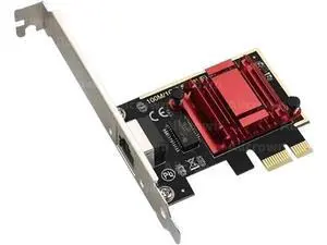 2500Mbps Pci-E to Rj45 Network Card Rtl8125B Chip 100/1000Mbps Gigabit Ethernet Wired LAN Controller Adapter for Win7/8/10/11 2500Mbps Pci-E to Rj45 Network Card Rtl8125B Chip 100/1000Mbps Gigabit Ethernet Wired LAN Controller Adapter for Win7/8/10/11