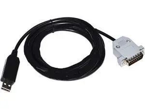 F&T>D*I FT232RL CHIP USB to RS232 / RS485 D-SUB 15 PIN DB15 Male Adapter Communication Program Cable for YOKOGAWA DD Drive DRVGIII(3M,RS485 Singal) F&T>D*I FT232RL CHIP USB to RS232 / RS485 D-SUB 15 PIN DB15 Male Adapter Communication Program Cable for YOKOGAWA DD Drive DRVGIII(3M,RS485 Singal)
