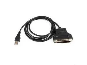 USB to DB25 25Pin Serial Cable for Connecting Vintage Printing Equipment 180cm USB to DB25 25Pin Serial Cable for Connecting Vintage Printing Equipment 180cm