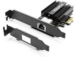 10Gbe PCI-e4.0 X1 Network Card, Marvell AQC113 Controller, 10G Base-T RJ45 Port NIC, GiGaPlus 100/1000/2500/10000Mbps Ethernet Card, 10Gb Ethernet Adapter Support Windows10/11/Windows Server/Linux 10Gbe PCI-e4.0 X1 Network Card, Marvell AQC113 Controller, 10G Base-T RJ45 Port NIC, GiGaPlus 100/1000/2500/10000Mbps Ethernet Card, 10Gb Ethernet Adapter Support Windows10/11/Windows Server/Linux
