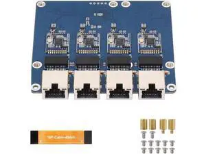 4 Port PCIe Ethernet Adapter Card Plugs Play for High Bandwidth Applications in Server and Data Center 4 Port PCIe Ethernet Adapter Card Plugs Play for High Bandwidth Applications in Server and Data Center