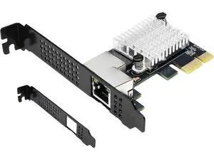 10G PCIe Network Card with Single Port PCIe 4.0 X1 RJ45,10 Gigabit Ethernet Adapter with Realtek8127(PXE) Multi-Gigabit Network Speeds 10G/5G/2.5G/1Gbps for Servers PCs Windows Linux 10G PCIe Network Card with Single Port PCIe 4.0 X1 RJ45,10 Gigabit Ethernet Adapter with Realtek8127(PXE) Multi-Gigabit Network Speeds 10G/5G/2.5G/1Gbps for Servers PCs Windows Linux