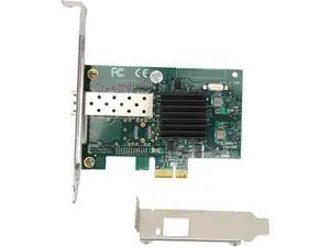PCIe X1 Single SFP Port Network Card, 1000Mbps LC Port, PCI Express Ethernet LAN Adapter, Compatible with Linux, Featuring Gigabit Ethernet Technology, Energy Efficient PCIe X1 Single SFP Port Network Card, 1000Mbps LC Port, PCI Express Ethernet LAN Adapter, Compatible with Linux, Featuring Gigabit Ethernet Technology, Energy Efficient