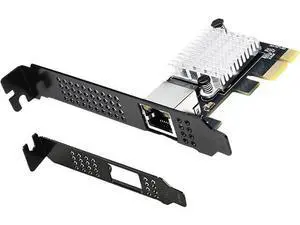 10Gbps PCIE4.0 to RJ45 Networking Card RTL8127 Chip Gigabit Ethernet PCIE Adapter 10000Mbps for PC Desktop 10Gbps PCIE4.0 to RJ45 Networking Card RTL8127 Chip Gigabit Ethernet PCIE Adapter 10000Mbps for PC Desktop